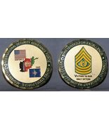 Huge 64mm U.S. Cmd Sgt Maj US Forces Afghanistan &amp; ISAF - SECURITY ASSIS... - $42.56