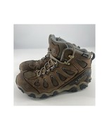 Women&#39;s OBOZ Sawtooth Brown Leather Hiking Boots Shoes Size 8.5 / 39.5 S... - $68.59