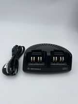 Motorola BC6LMVIR01 Class 2 Dual Walkie-Talkie Charger Base/Cradle Teste... - $648.72 MXN