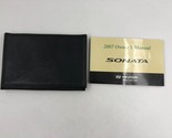 2007 Hyundai Sonata Owners Manual With Case OEM D03B33024 - $9.89