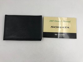 2007 Hyundai Sonata Owners Manual With Case OEM D03B33024 - £7.77 GBP