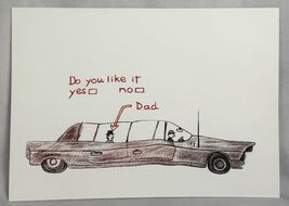 The Godfather II Movie Michael Corleonen Anthony Corleone Child’s Drawin... - $75.46