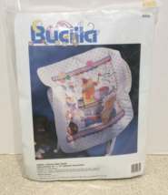 Vtg Bucilla Animal Circus Crib Cover 1992 Stamped Cross Stitch 40682 Kit... - $742.19 MXN