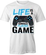 Life is a Single TShirt Tee Printed Graphic T-Shirt Gift CLOTHING HUMOR ... - $20.19+