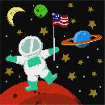 Pepita Needlepoint Canvas: Planet Mars in Space, 10&quot; x 10&quot; - £62.27 GBP+