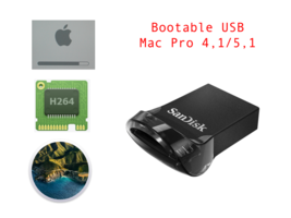 Bootable USB Disk Mac Pro 4,1 5,1 Boot Screen suport Big Sur - £19.08 GBP