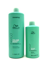 Wella Invigo Volume Boost Shampoo 33.8 oz &amp; Crystal Mask 16.9 oz - £51.13 GBP