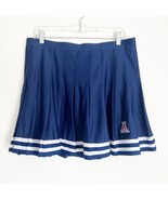 Zoozatz University of Arizona Cheer Mini Pleated Skirt Badgers Logo Blue... - $24.99