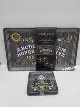 5PC Halloween Cynthia Rowley Ouija Board Melamine Platter &amp; Appetizer Set - £36.95 GBP