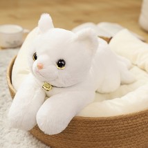 Simulation Lying Cat Plush Toys Stuffed Soft Animal Dolls for Children Girls 35c - £18.95 GBP