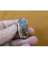 O-138 polished rectangular snakeskin pattern Yowah specimen stone Australia - $115.97 CAD