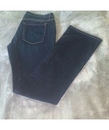 Women&#39;s Size 28 / 6 Ann Taylor Loft Modern Boot Cut Denim Blue Jeans Ins... - £22.02 GBP