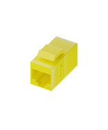UNC Group C6-CPLR-YLW CAT6 RJ45 KEYSTONE IN-LINE COUPLER, YLW - $41.36 CAD