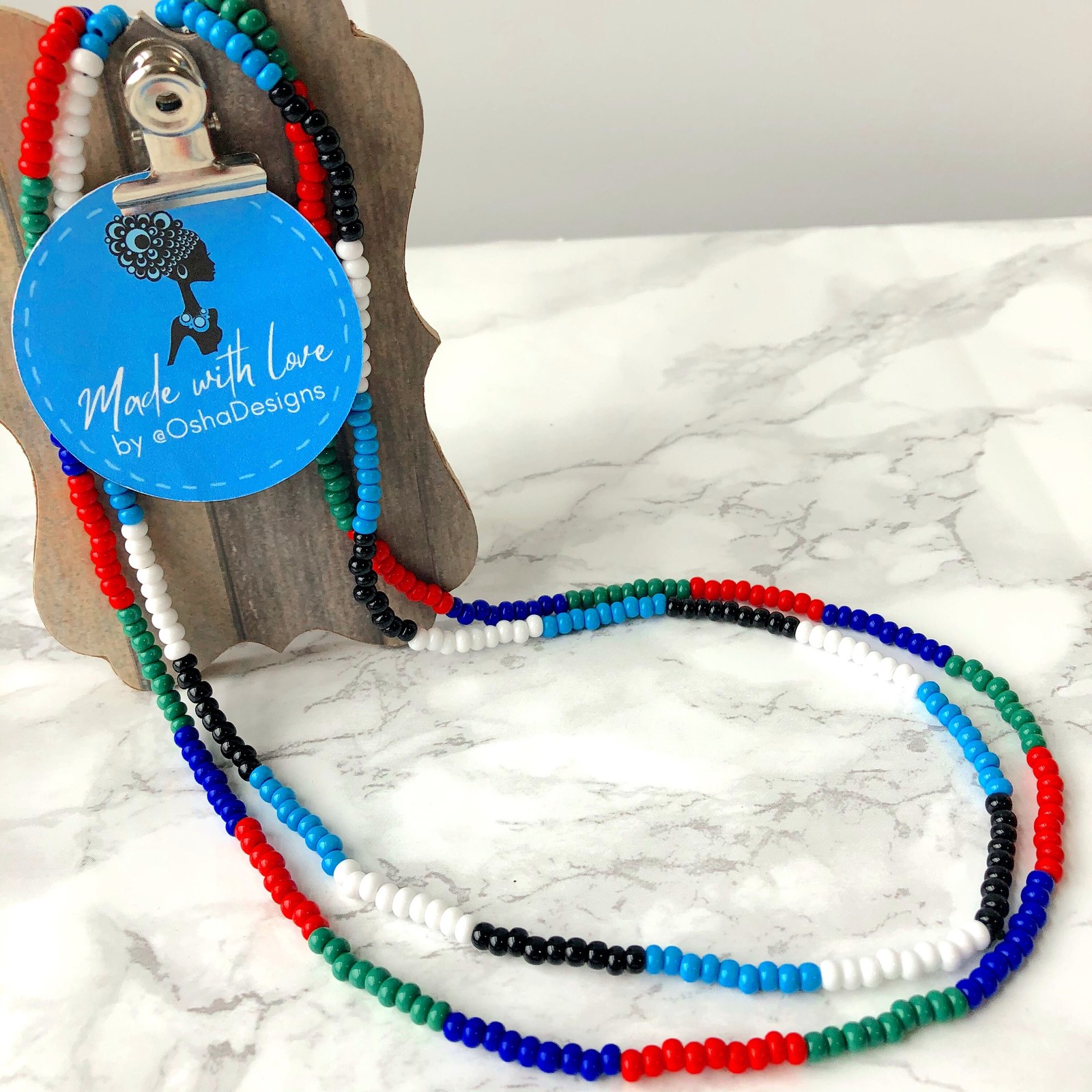 Olokun Ifa Babalawo Elekes Collares de Santo Yoruba Lucumi Afrocubano Iyawo - $12.00