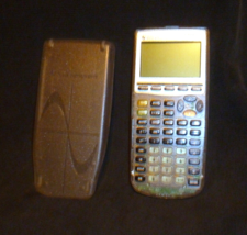 Texas Instruments TI-83 Plus Silver Edition Graphing Calculator &amp; Cover - £43.27 GBP