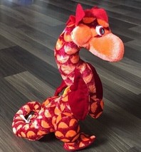 Ganz Red Orange Dragon Wings Scales 12&quot; - $23.33