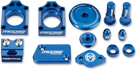 Moose Racing Bling Pack CNC Aluminum Blue For 2010-2013 Yamaha YZ450F YZ 450F - £78.43 GBP