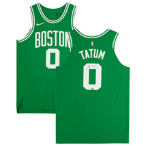 Jayson Tatum Autographed Boston Celtics Authentic Green Nike Jersey Fanatics - £696.21 GBP