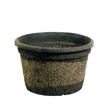 19-1/2” dia x 12-3/8” 12 Pots Bulk Case Extra Large Fiber Pots Biodegradable - $285.58