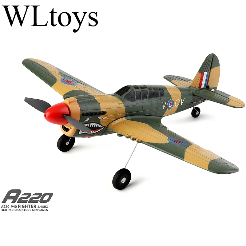 WLtoys XK A220 4Ch6G/3D Modle Stunt Plane Six Axis Stability Remote Control - £81.29 GBP+