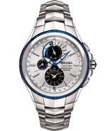 Seiko Coutura Perpetual Solar Chronograph Watch SSC787 - $430.65