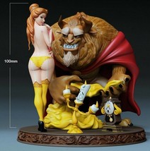 1/18 100mm 3D Print Model Kit Nudes Beautiful Girl Beauty &amp; the Beast Unpainted - £65.49 GBP