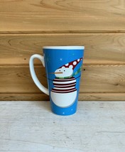 Snowman Christmas Coffee Mug 10 oz - £11.59 GBP