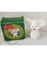 AVON Merry Mouse Zany Cologne .75oz 1970&#39;s Perfume Bottle W/ Box   Chris... - £8.36 GBP