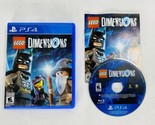 Game Only PS4 LEGO Dimensions with Case and Manual (Playstation 4, 2015) - $29.99