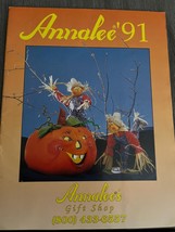 Annalee Halloween 1991 Catalog Doll pumpkin Thanksgiving - £9.83 GBP