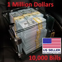 1,000,000$ Full Print Prop Movie Money Prop Money Real Looking New Style Copy - £396.85 GBP