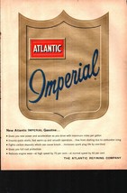 1957  PRINT AD IMPERIAL ATLANTIC GasolineOLD AD nostalgic b4 - £20.76 GBP
