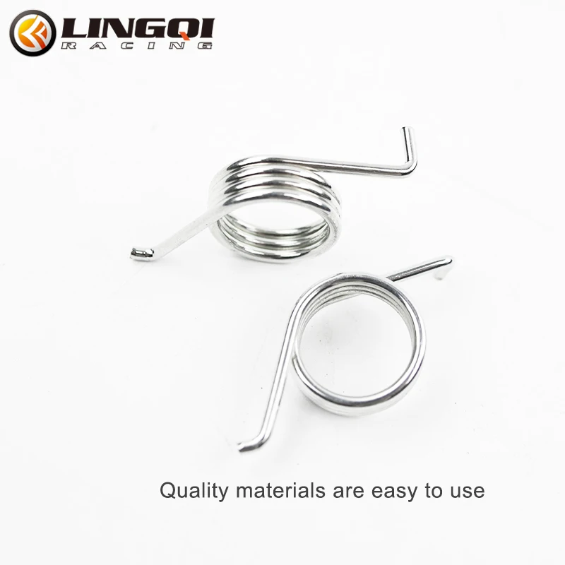 LingQi Off Road Motorcycle Spare Parts Footrests springs Foot Peg Pegs P... - $7.93