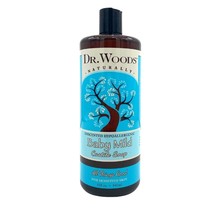 Dr. Woods Unscented Body Wash Baby Mild Liquid Castile Soap, 32 Ounce - £31.17 GBP
