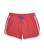 Brooks Brothers Red 4&quot; Contrast Pipe Swim Trunk Shorts, X-Large XL BB-2313 - $88.61