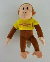 Curious George Mini Plush Beanbag Applause &quot;World&#39;s Favorite Monkey&quot; Stuffed Toy - £27.68 GBP
