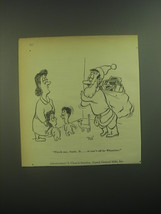 1945 General Mills Wheaties Cereal Ad - Virgil Partch Cartoon - Pinch Me - £14.74 GBP