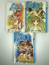 AI Love You Volumes 1, 3, 4 Ken Akamatsu Tokyopop Manga - £11.21 GBP