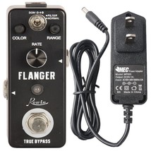 Rowin Flanger + POWER Vintage Analog Flanger Static Filter Guitar Effect LEF-312 - £27.36 GBP