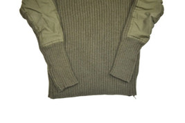 Vintage British Army Wool Commando Sweater Mens 106 cm Jersey Heavy Roun... - £27.94 GBP