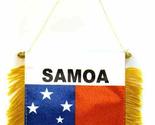 K&#39;s Novelties Samoa Mini Flag 4&quot;x6&quot; Window Banner w/Suction Cup - $2.88