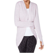 allbrand365 designer Womens Activewear Open Front Wrap,Small,Shimmer Pink - £38.53 GBP