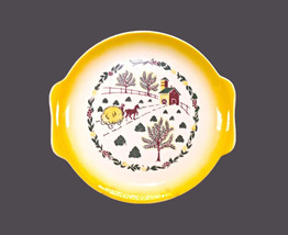 Grant Crest | Salem China Country Charm handled serving plate made in USA. - £60.97 GBP