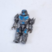 Halo Mega Bloks Silver &amp; Blue Covenant Brute Mini Figure - £2.36 GBP