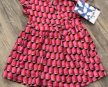 Diane Von Furstenburg x Target Pink Geometric Wrap Dress Size 18 Month B... - $16.39
