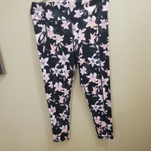 Victoria Secret Incredible Essential Leggings Black Pink Ultra High Rise 16 NWT - £26.52 GBP