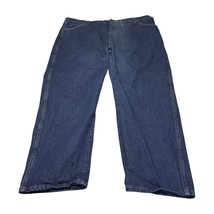 Rustler by Wrangler Jeans Men&#39;s 46 x 30 Blue Denim Cotton Straight Leg D... - $38.69