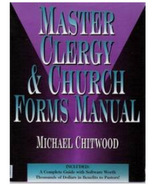 Michael Chitwood Book Master Clergy and &amp; Church Forms Manual Booklet New - $426.04 MXN