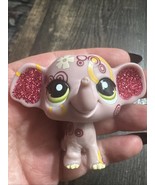 Littlest Pet Shop Purple Elephant Pink Glitter Ears Shimmer N Shine LPS ... - $303.28 MXN