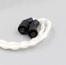 8 Cores 99% Pure Silver Earphone Cable For AKR03 Roxxane JH Audio JH24 Layla Ang - £126.53 GBP